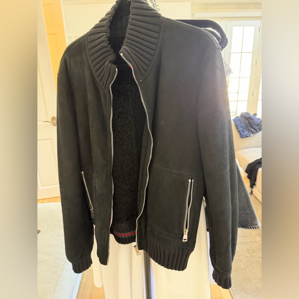 Gucci Black Bomber Jacket - Picture 2 of 6